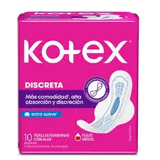Higienica  KOTEX 10uni cuidado avanzado ultrafina 