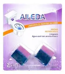 Pastilla estanque AILEDA x2 en cubo lavanda