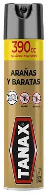 TANAX Insecticida 390cc araña y baratas