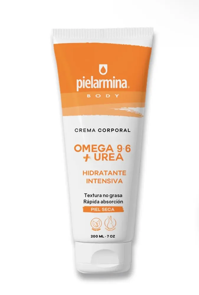 Crema corporal PIERLARMINA 200ml omega + urea 
