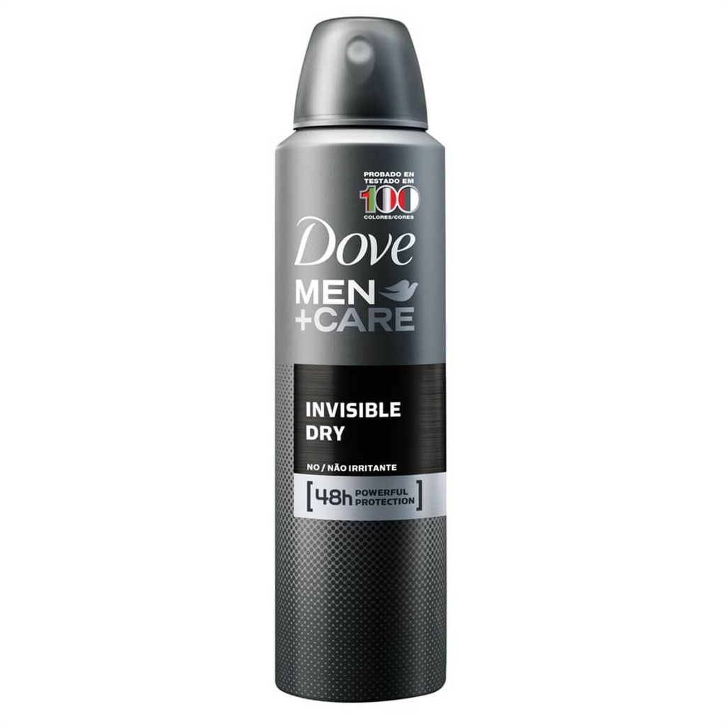 Desodorante DOVE MEN 150ml invisible dry