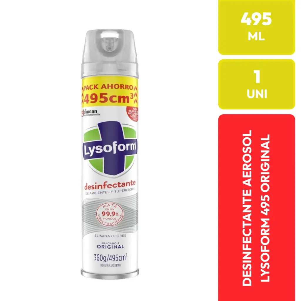 LYSOFORM Desinfectante 495ml Original