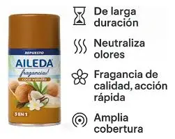 Repuesto ambiental AILEDA 250ml coco vainilla