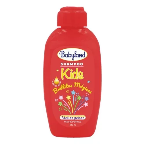 Shampoo kids BABYLAND 270ml brillitos de argan 