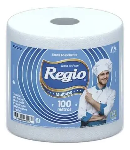 Toalla papel REGIO 100 mts multiuso