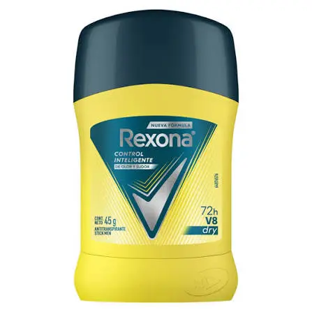 Desodorante REXONA men barra 45gr V8 control inteligente 
