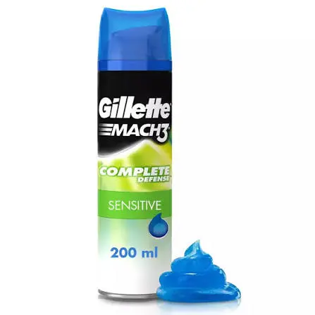 Gel afeitar GILLETTE 200ml mach3 sensitive