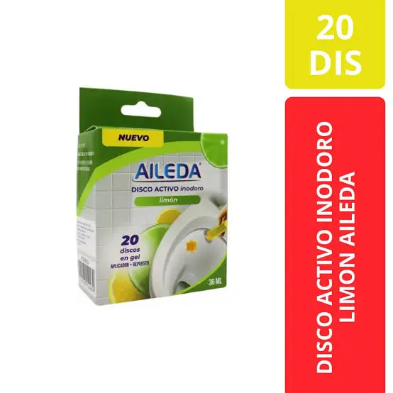 Disco activos AILEDA 36ml limon 20un