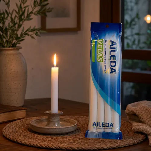 Vela AILEDA x4 tamaño pequeño