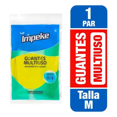 Guante IMPEKE amarillo talla M