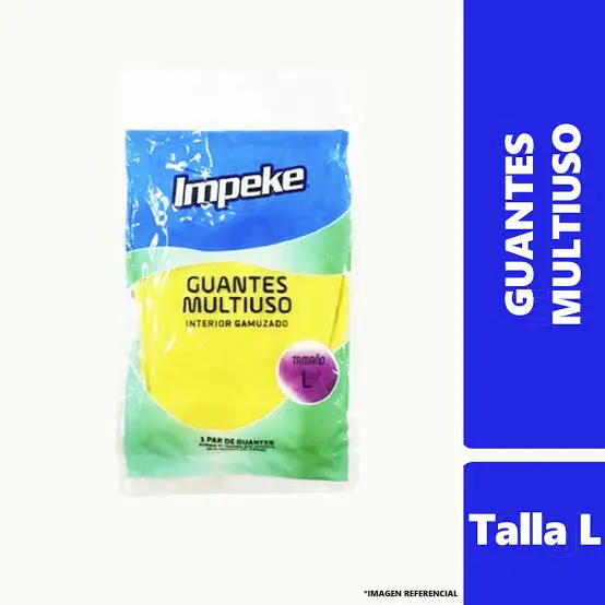 Guante IMPEKE amarillo talla L