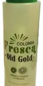 Colonia OLD GOLD 500ml fresca aroma citrico y fresco