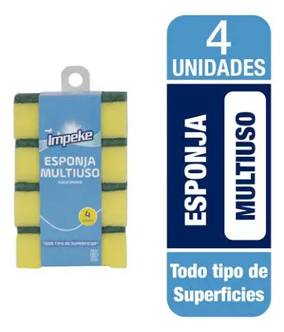 Esponja IMPEKE x4 lisa