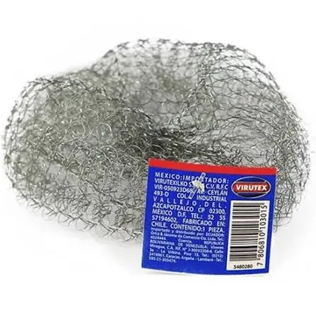 Esponja de acero VIRUTEX steel scourer