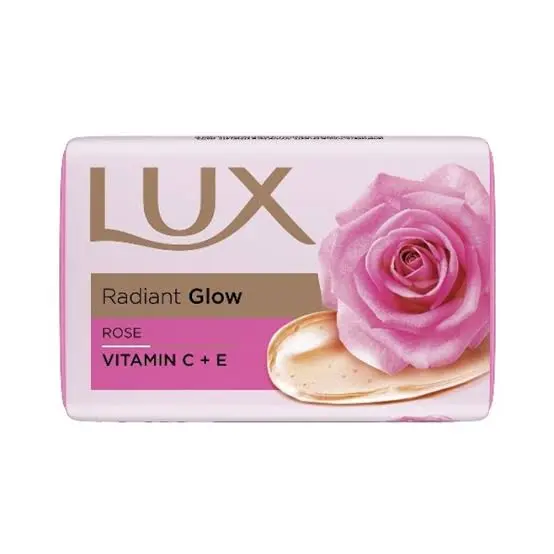 Jabon LUX radiant glow rose 75gr 25% 