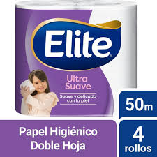 p/higienico d/h ELITE ultra suave 4Rollos 50 mts