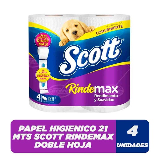 Higienico SCOTT rinde max 4x21m