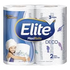 toalla papel t/h ELITE DECO 2R maxi rollo
