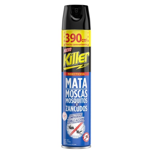 Insecticida KILLER 390ml mosquitos y zancudos