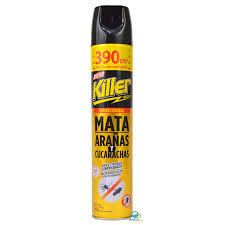 Insecticida KILLER 390ml araña y cucarachas