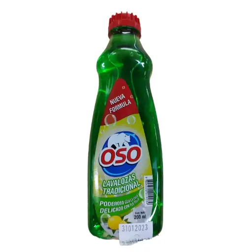 Lavaloza OSO tradicional 200ml limon