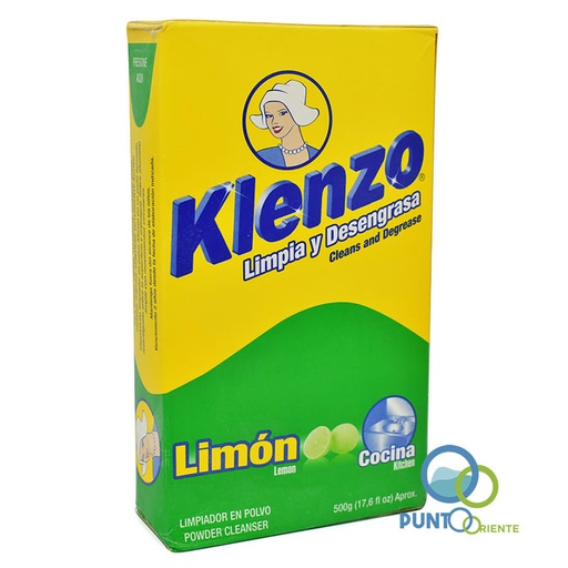 Limpia y desengrasante KLENZO 450gr limon 