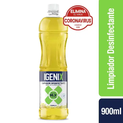 Limpiador IGENIX 900 ml vainilla desinfectante