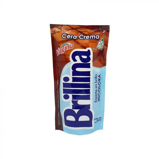 Cera en crema BRILLINA 360ml incolora