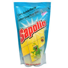 Cera autobrillo SAPOLIO 300ml amarillo