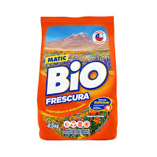 Detergente en polvo BIO FRESCURA 800gr desierto florido