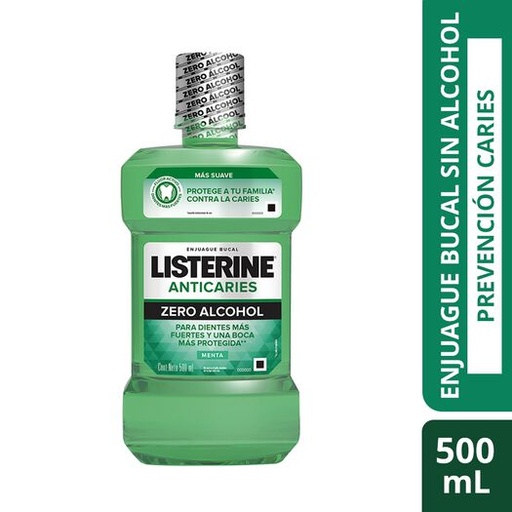 Enjuague bucal LISTERINE 500ml menta
