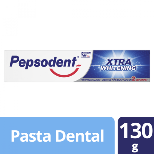 Pasta dental PEPSODENT 130gr xtra whitening 