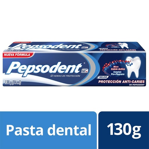 Pasta dental PEPSODENT 130ml anticaries 