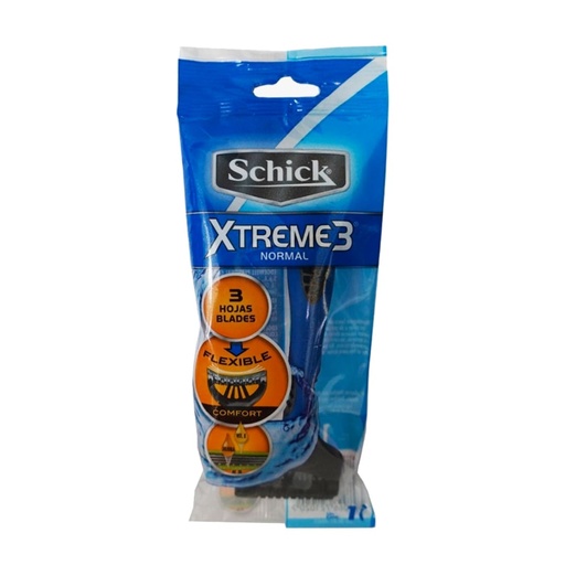 Maquina afeitar SCHICK extreme 3 piel normal 