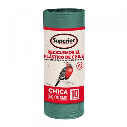 Bolsa basura SUPERIOR 10u 50x70