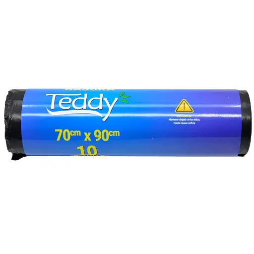Bolsa basura TEDDY 10u 70x90