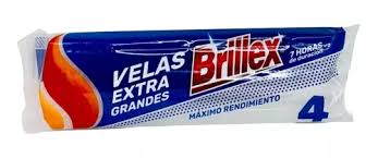 vela BRILLEX extra grande 4 uni