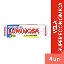 vela LUMINOSA super economica 4 uni