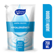 jabon BALLERINA hipoalergenico 750 ML