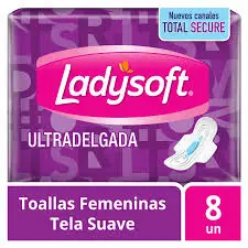 Higienica LADYSOFT 8u ultra delgada suave