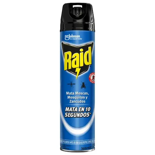 Insecticida RAID 235ml moscas y zancudos 
