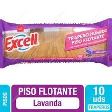 Trapero humedo EXCELL piso flotante 10u lavanda