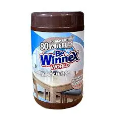 Toallitas lustra muebles WINNEX 80u