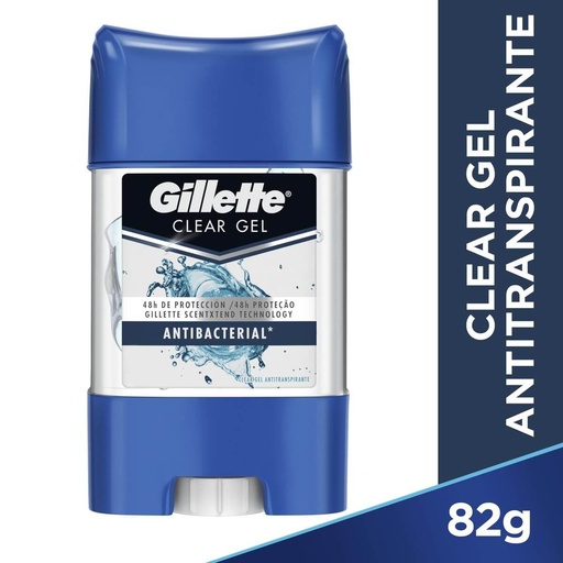 Desodorante Gel GILLETTE 82g antibacterial
