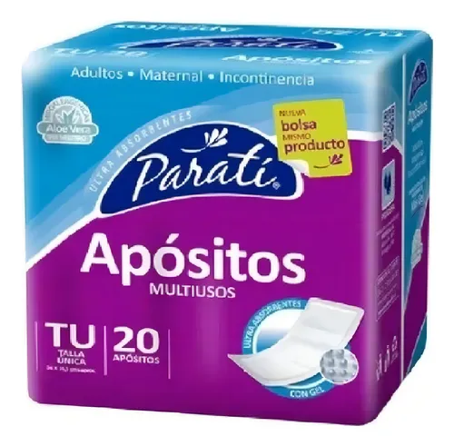 Apositos PARATI talla única 20un