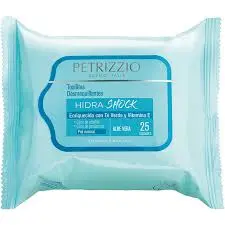 Toallitas Desmaquillantes PETRIZZIO 25uni aloe vera