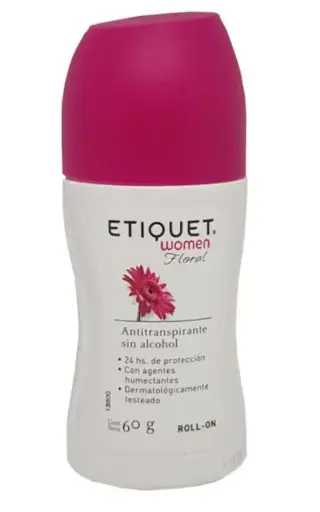 Desodorante roll-on ETIQUET-D 60gr floral