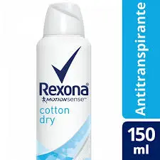 Desodorante REXONA 250ml cotton dry