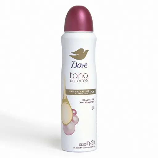 Desodorante DOVE 150ml tono uniforme calendula