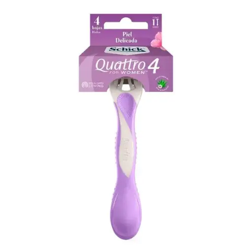 Maquina SCHICK Femenina 4 Hojas